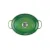 Bild: Le Creuset Bräter oval Signature 29 cm Bamboo | Gusseisen | Induktion | 4,7 Liter | backofenfest | grün