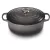 Bild: Le Creuset Bräter oval Signature 21178294442430 | Gusseisen mit Deckel | 29 cm | 4,7 Liter | Induktion | Flint