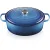 Bild: Le Creuset Bräter oval Signature 31 cm | Gusseisen | Induktion geeignet | 6,3 Liter | Edelstahl-Knauf | azure