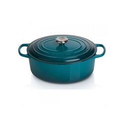 Le Creuset Bräter Signature oval 31cm, Deep Teal