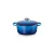 Bild: Le Creuset Bräter rund Signature 21177182202430 | Gusseisen | 18 cm | 1,8 L | Induktion | backofenfest | blau