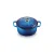 Bild: Le Creuset Bräter rund Signature 21177182202430 | Gusseisen | 18 cm | 1,8 L | Induktion | backofenfest | blau