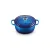 Bild: Le Creuset Bräter rund Signature 21177202202430 | Gusseisen | 20 cm | 2,4 Liter | Induktion | backofenfest | Azure Blau