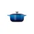 Bild: Le Creuset Bräter rund Signature 21177202202430 | Gusseisen | 20 cm | 2,4 Liter | Induktion | backofenfest | Azure Blau