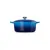 Bild: Le Creuset Bräter rund Signature 22 cm | Gusseisen | Induktion geeignet | 3,3 Liter | backofenfest | Azure