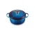 Bild: Le Creuset Bräter rund Signature 21177242202430 | Gusseisen | 24 cm | 4,2 L | Induktion geeignet | backofenfest | Azure