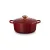 Bild: Le Creuset Bräter rund Signature 24 cm 21177-24 | Gusseisen | Induktion geeignet | backofenfest | rot | 4,2 Liter