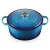 Bild: Le Creuset Bräter Signature rund 26 cm | Gusseisen | Induktion geeignet | backofenfest | 5,3 L | azure