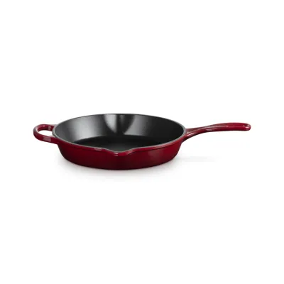 Signature Brat- & Servierpfanne hoch 26 cm | Gusseisen | Induktion & Backofen geeignet | emailliert | Garnet Rot