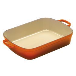 Le Creuset Bratreine Gusseisen 6,6l, ofenrot