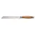 Bild: Le Creuset Brotmesser 98000520000200 | 20 cm Damaststahl Wellenschliff | Olivenholzgriff | Silber/Braun