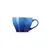 Bild: Le Creuset Becher 400 ml Azure | Kaffee-Tasse Steinzeug | Kratzfest | Spülmaschinenfest | Robust | Blau