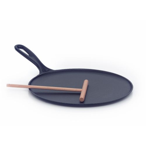 Bild: Le Creuset Crepespfanne 27cm, schwarz