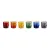 Bild: Le Creuset Espressotassen 6er Set | 100 ml Becher | Steinzeug | Regenbogenfarben | spülmaschinenfest | robust