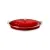 Bild: Le Creuset Fischbackform Tradition 34 cm | Steinzeug | mit Deckel & Fischmotiv | oval | 1,6 l | kirschrot