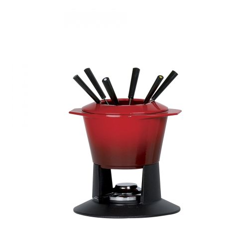 Bild: Le Creuset Fondue Set Gourmand, kirschrot