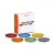 Bild: Le Creuset Frühstücksteller Set 22 cm | Coupe Collection 6er Set | Steinzeug | Regenbogenfarben | kratzfest
