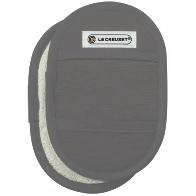 Le Creuset Topf-Griffschutz Set | Griffüberzug für Bräter | 2 Stück | Hitzeschutz | Baumwolle | waschbar | kirschrot