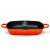 Bild: Le Creuset Grillpfanne quadratisch Hoch (2 Griffe) 30cm, ofenrot