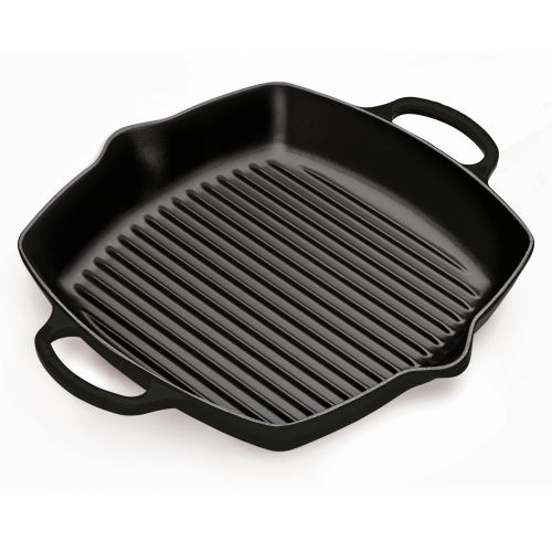 Bild: Le Creuset Grillpfanne quadratisch Hoch (2 Griffe) 30cm, schwarz