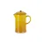 Bild: Le Creuset Kaffee-Bereiter NECTAR | French Press | 1 Liter | Steinzeug | kratzfest | Edelstahlknopf | gelb