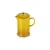 Bild: Le Creuset Kaffee-Bereiter NECTAR | French Press | 1 Liter | Steinzeug | kratzfest | Edelstahlknopf | gelb