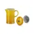 Bild: Le Creuset Kaffee-Bereiter NECTAR | French Press | 1 Liter | Steinzeug | kratzfest | Edelstahlknopf | gelb