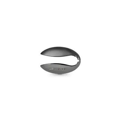 Le Creuset Kapselabschneider FC-400 Black Metal | Folienschneider Weinflaschen | Vier-Klingen-Technologie | schwarz