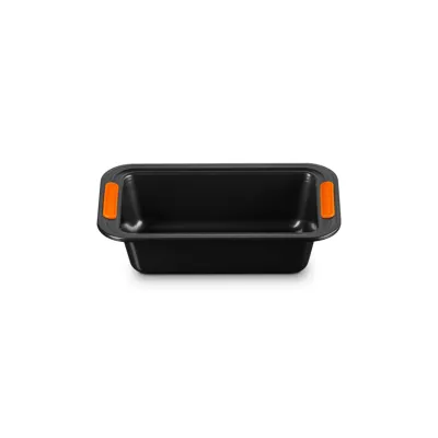 Le Creuset Kastenform 24 cm | Backform antihaft Karbonstahl | Silikongriffe | 1,88 l | hitzebeständig bis 240°C