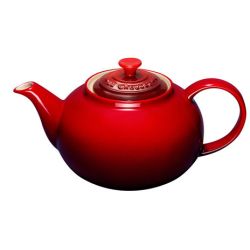 Le Creuset klassische Kanne 1,3l mit Sieb, kirschrot