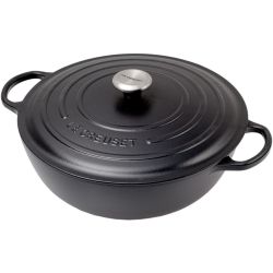 Le Creuset La Marmite Signature 32cm, schwarz