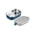 Bild: Edelstahl Lunchbox 900 ml | Brotdose aus SS304 | 3-in-1 Design | auslaufsicher | Deep Teal | rechteckig | robust