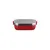Bild: Lunchbox 900 ml | Edelstahl Brotdose | Auslaufsicher | BPA-frei | Rechteckig | 3-in-1 | langlebig | Kirschrot