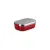 Bild: Lunchbox 900 ml | Edelstahl Brotdose | Auslaufsicher | BPA-frei | Rechteckig | 3-in-1 | langlebig | Kirschrot