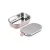 Bild: LUNCHBOX 900 ML SHELL PINK | Edelstahl Brotdose | 3-in-1 Design | Auslaufsicher | Wiederverwendbar | Rosa