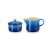 Bild: Le Creuset Milch und Zucker Set Signature, Azure