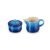 Bild: Le Creuset Milch und Zucker Set Signature, Azure