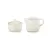 Bild: Le Creuset Zucker- und Milchset Meringue | Keramik | 2-teilig | großes Fassungsvermögen | ikonisches Design | cremeweiß