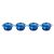 Bild: Le Creuset Mini-Cocotte 4er Set, Azure