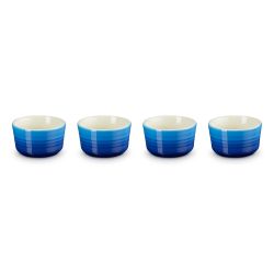 Le Creuset Mini Förmchen 4er Set, azure