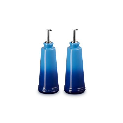Bild: Le Creuset Öl und Essig Set Signature, Azure