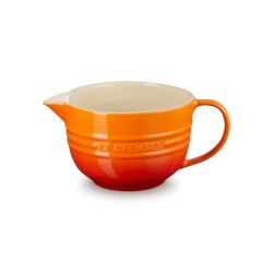 Le Creuset Rührschüssel mit Henkel, ofenrot