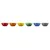 Bild: Le Creuset Snackschälchen Set 330 ml Regenbogen | 6-teilig | Steinzeug | spülmaschinenfest | bunt | kratzfest