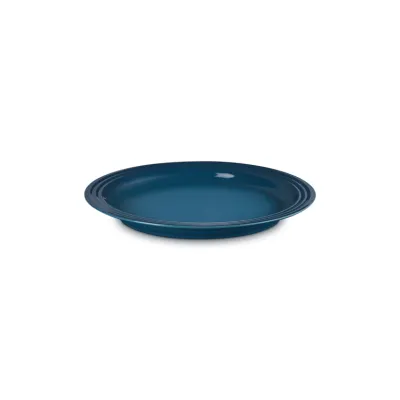 Le Creuset Speiseteller 27 cm Deep Teal | Steinzeug | robust | spülmaschinenfest | kratzfest | blau