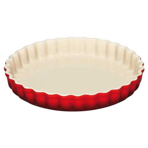 Bild: Le Creuset Tarte-Form 28cm, kirschrot