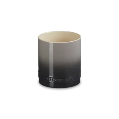 Le Creuset Topf für Kochkellen Signature 1,1 L 70203204010000 | Utensilienhalter | Steinzeug | kratzfest | grau