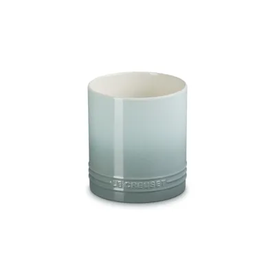 Le Creuset Topf für Kochkellen Signature 1,1L | Küchenutensilienhalter | Steinzeug | kratzfest | Sea Salt