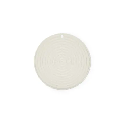 Topflappen | Silikon Topfuntersetzer rund KLASSIK MERINGUE | Hitzebeständig bis 250°C | Antirutsch | Vielseitig | Bunt