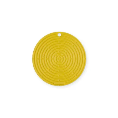 Topflappen Rund Klassik Nectar | Topfuntersetzer Silikon | Hitzebeständig bis 250°C | Rutschfest | Bunte Farben