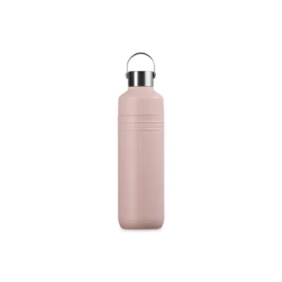 Isolierte Trinkflasche 1L SHELL PINK | Edelstahl | Doppelwandig | Auslaufsicher | Schmale Öffnung | Shell Pink